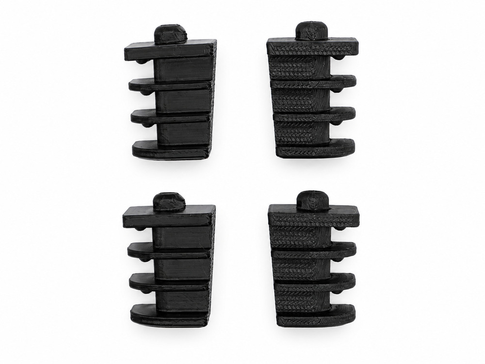 Tektronix 465 466 468 475 Cord Wrap Feet Replacement 3D Printed 4 Pack